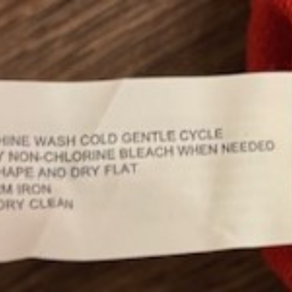 Banana Republic Wool Blend Red Cardigan with Gold Buttons Size Small - Picture 6 of 8